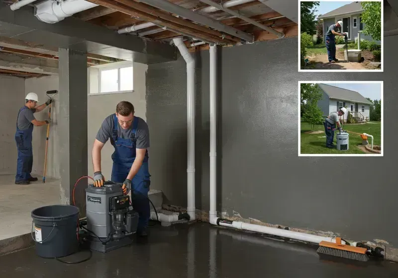 Basement Waterproofing and Flood Prevention process in Jefferson County, KY